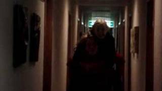 Tamara and Nina fall down