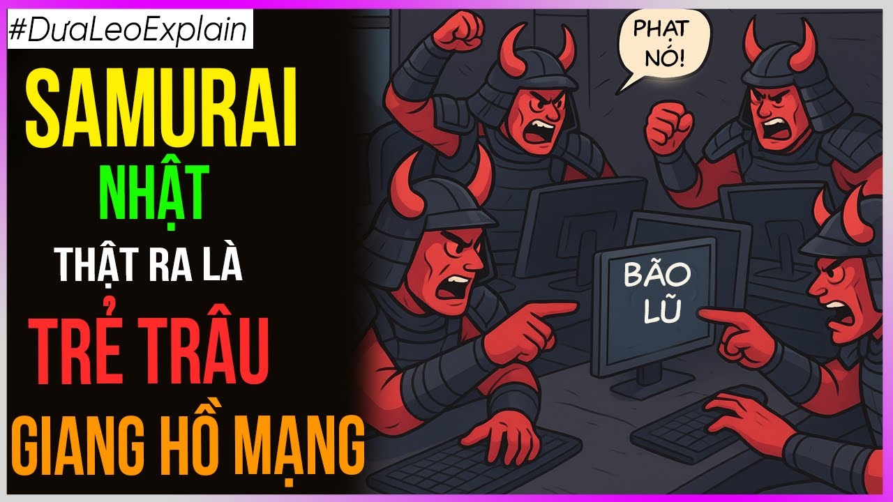 Samurai Nhật thật ra là Trẻ Trâu - Giang Hồ Mạng? [Dưa Leo DBTT]