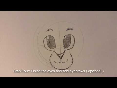How to draw a Cat Head ( fairly easy )
