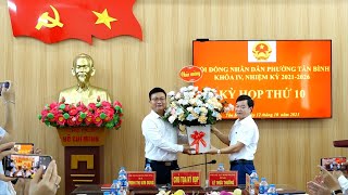 HĐND phường Tân Bình tổ chức kỳ họp thứ 10, khóa IV, nhiệm kỳ 2021 - 2026
