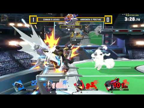 Regular Bairs #362 - SSBU Doubles - Winners Semis - Conman & Lagiaka vs. Andromeda & PokefanZ