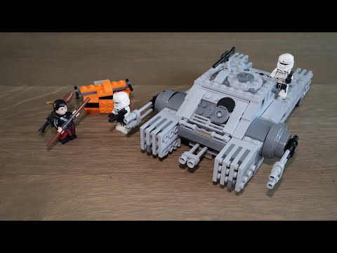 Imperial Assault Hovertank Time Lapse Build [LEGO Star Wars 75152] @FunBricks