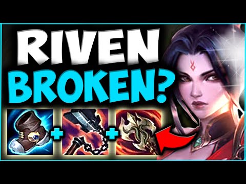 HOW BROKEN IS RIVEN WITH GOREDRINKER? (SUPER TEST) - S11 RIVEN GAMEPLAY! (Season 11 Riven Guide)
