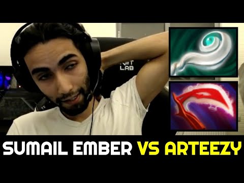 SUMAIL vs ARTEEZY — Old Meta Ember Spirit vs Huskar 7.32d Dota 2