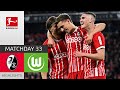 Joker Goals Keep Freiburg Dreaming Of The CL! | Freiburg - Wolfsburg 2-0 | MD 33 – Bundesliga 22/23
