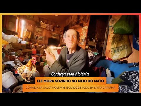 Ele Escolheu Viver ISOLADO no Interior de Santa Catarina • Painel SC #raizesdobrasil #roça #sitio