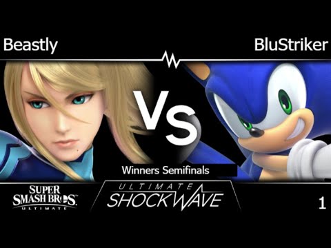 USWo 1 - Beastly (ZSS) vs BluStriker (Sonic) Winners Semifinals - SSBU