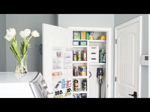 LAUNDRY ROOM ORGANIZATION TRANSFORMATION + TOUR| FULL BEFORE & AFTER