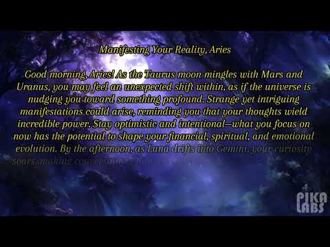 Manifesting Your Reality, april 2, 2025 Aries