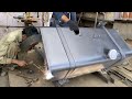 How Experience Welder Build A Custom Fuel Tank For Semi Truck With Limited Equipment