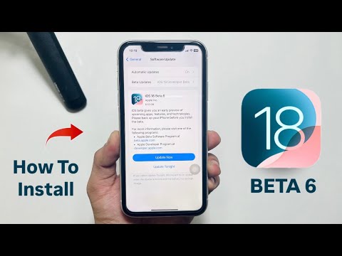 iOS 18 Beta 6 Released- How to Install iOS 18 Beta 6 New Update on any iPhone