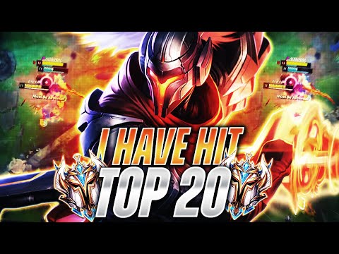 I JUST HIT TOP 20 PLAYERS WITH YASUO!
