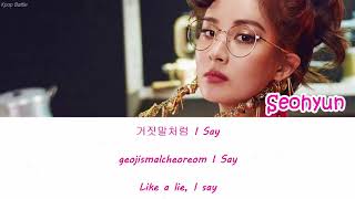SEOHYUN 서현   Love & Affection lyrics Han Rom Eng
