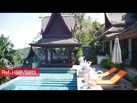 Baan Thai Surin Hill | Luxury Hilltop Paradise 4 bedroom Pool Villa for Sale