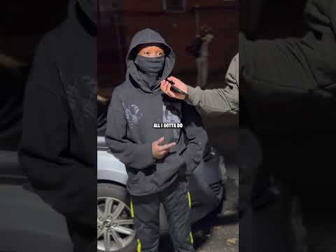 kid says he wants to be in the hood forever🥺#shorts