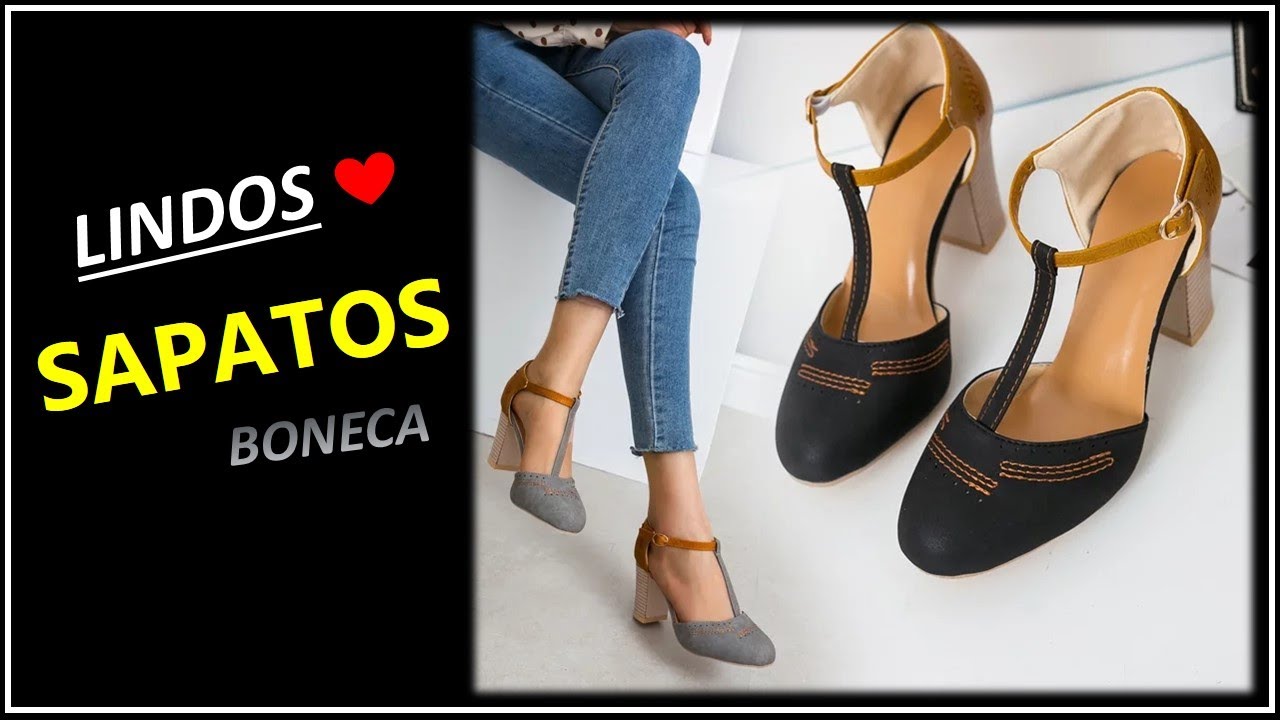 [ Sapato Boneca ] Lindos Modelos de Sapato Boneca - Sapatos Femininos