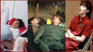 Download lagu BTS Cute Sleeping Compilation mp3