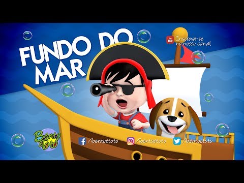 Capa de Bento e Totó - Fundo do Mar (Desenho Infantil)