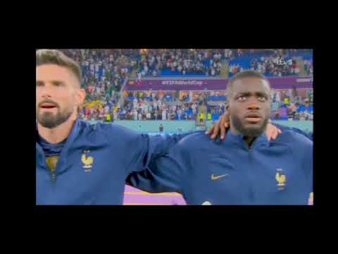 (Re-upload) France National Anthem (vs Denmark) - FIFA World Cup Qatar 2022