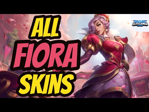 All Fiora Skins Spotlight League of Legends Skin Review