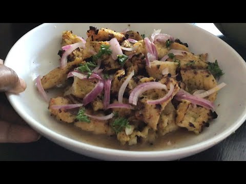 How to make a Haitian style grilled conch (Lambi boukannen)