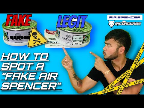 How to CHECK & SPOT a "Fake Car Freshener AIR SPENCER” | Philippines