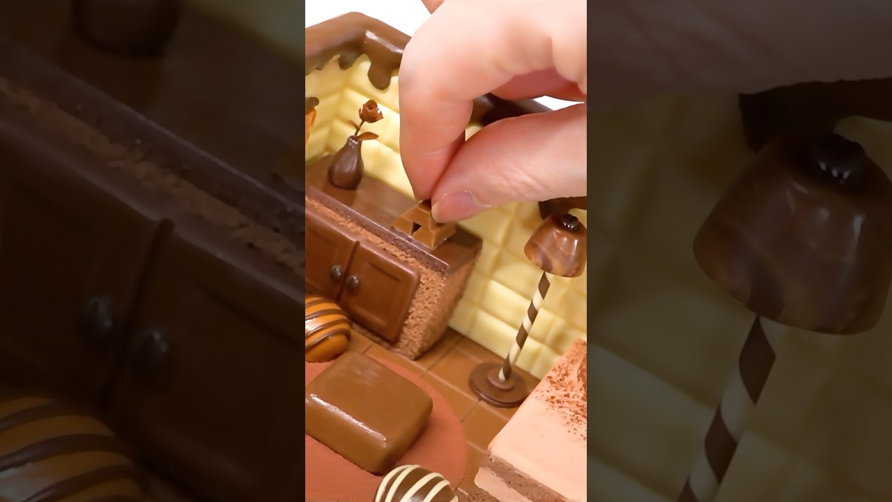 Making a Miniature Chocolate Room with Polymer Clay