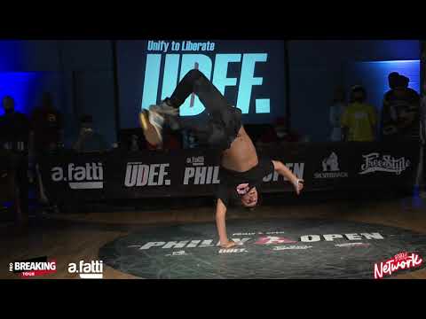Dante Vs Kid Dynamite - Youth Top 8 - Afatti Philly Open - Pro Breaking Tour - BNC