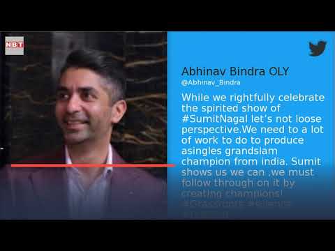 यूएस ओपन में सुमित नागल के खेल की टि्वटर पर जमकर तारीफ