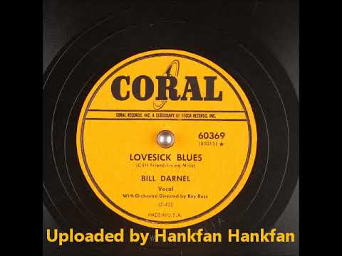 Bill Darnel ~ Lovesick Blues (1951)