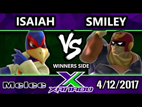 S@X 197 - Isaiah (Falco) Vs. Smiley (Captain Falcon) - SSBM Tournament - Smash Melee