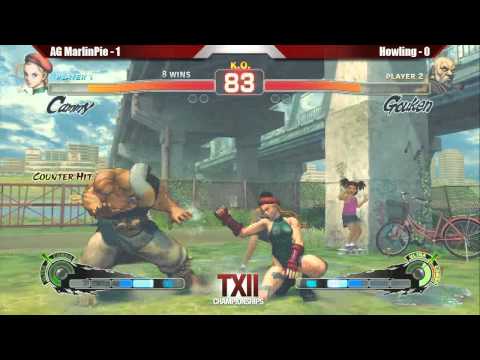 T12 SSFIVAE Singles - AG MarlinPie vs Howling.flv