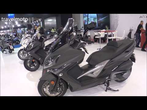 The 2018 KYMCO XCITING 400i scooter