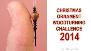 Turning a very thin finial - 2014 Christmas Ornament Challenge