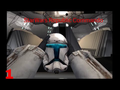 Star Wars Republic Commando: 100% (Hard) Walkthrough Part 1 - Geonosis (No Commentary)