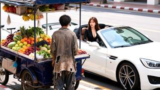 窮小伙擺攤被強制站位只有女總裁出面解圍，不料他竟是首富繼承人，總裁得知身份驚掉下巴瞬間跪地求嫁！#短劇 #短劇全集 #短劇推薦