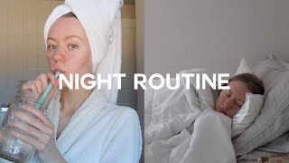 my relaxing night routine | that girl aesthetic, unwinding for the night, destress, self care night!