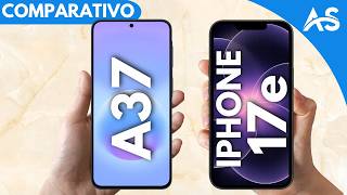 Samsung A57 vs iPhone 17e - Comparativo