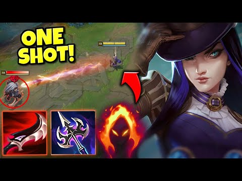 Caitlyn Support is 100% NOT FAIR... (ZERO COUNTERPLAY)