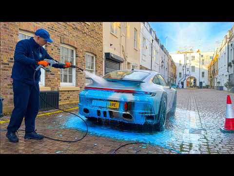 Deep Cleaning an OFF ROAD Porsche 911 Dakar