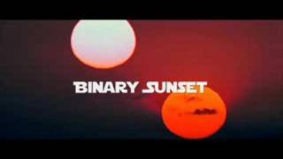Binary Sunset