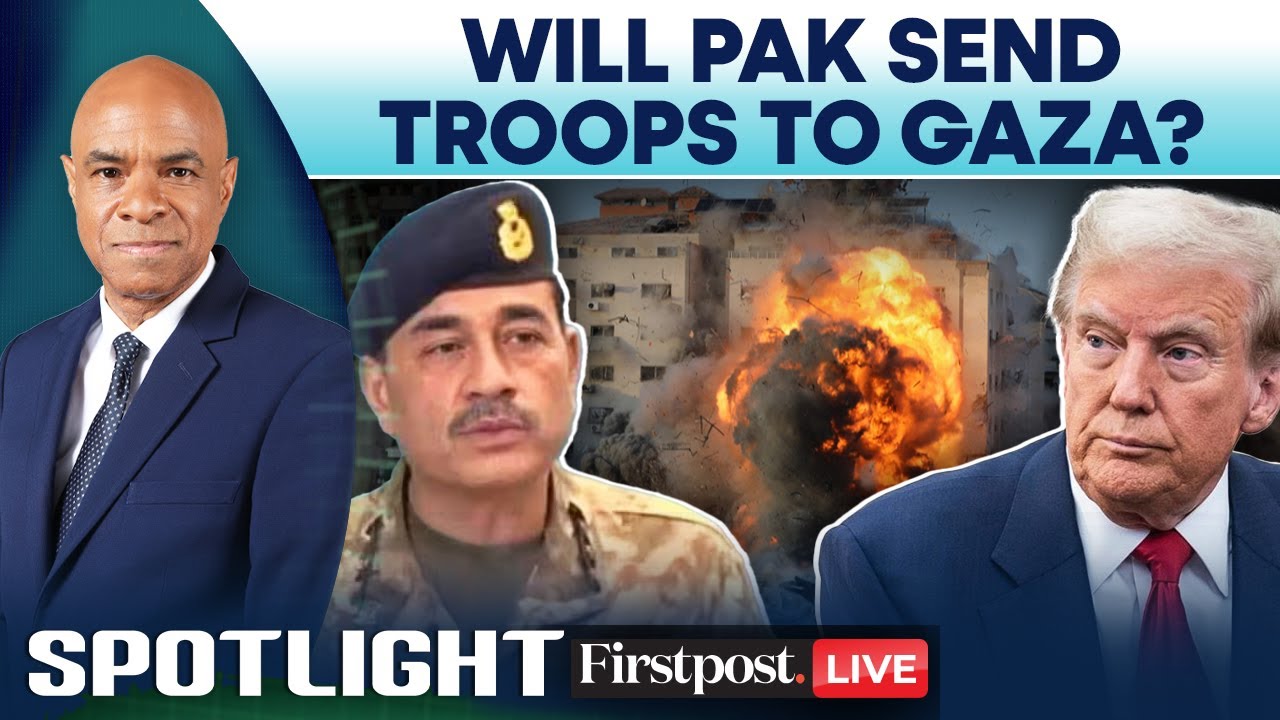 LIVE: Pakistan Army Chief Munir To Reportedly Meet Trump Over Gaza Force Plan | Firstpost Spotlight