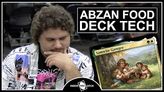 Modern Abzan Food Combo Deck Tech Interview