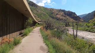 [125] 4K Glenwood Canyon bikepath Eastbound