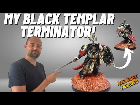 My Black Templars Terminator Captain conversion! #new40k