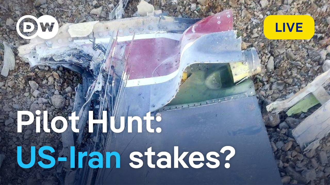 What's at stake as Iran and the US hunt for a missing pilot? | DW News