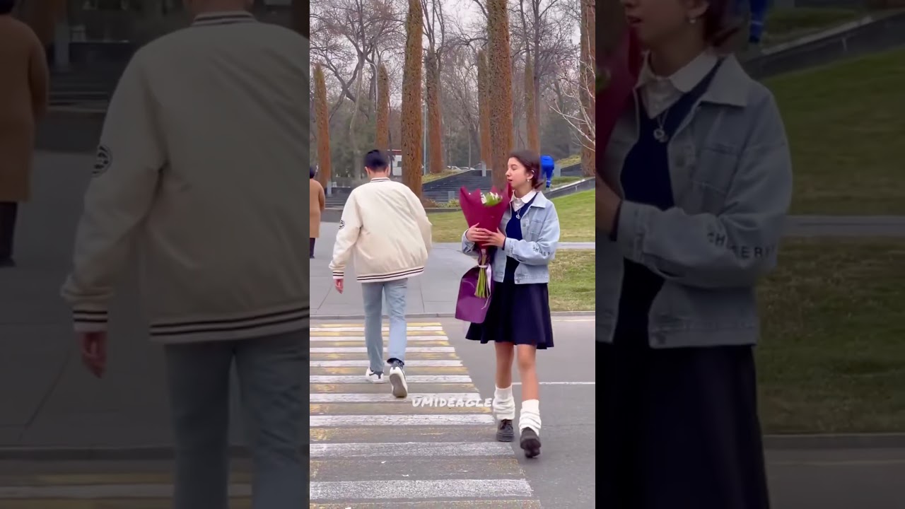 Street flower delivery #youtube #love #respecta #flowers