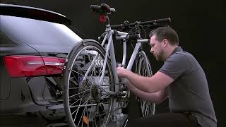 Video for: Thule Xpress 970 Towbar Mounted Bike Rack for 2 Bikes