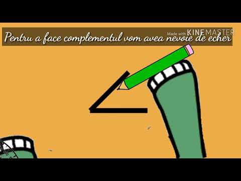 Complementul / Suplementul  unui unghi