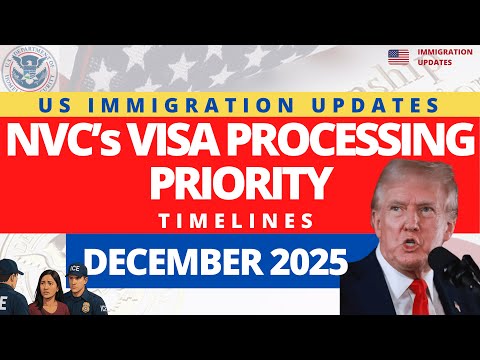 BIG UPDATE: NVC Visa Processing Priority and Timelines December 2025 , Backlog Reports, Green Card